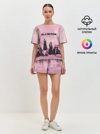 Женская пижама с шортами / BLACKPINK x PUBG