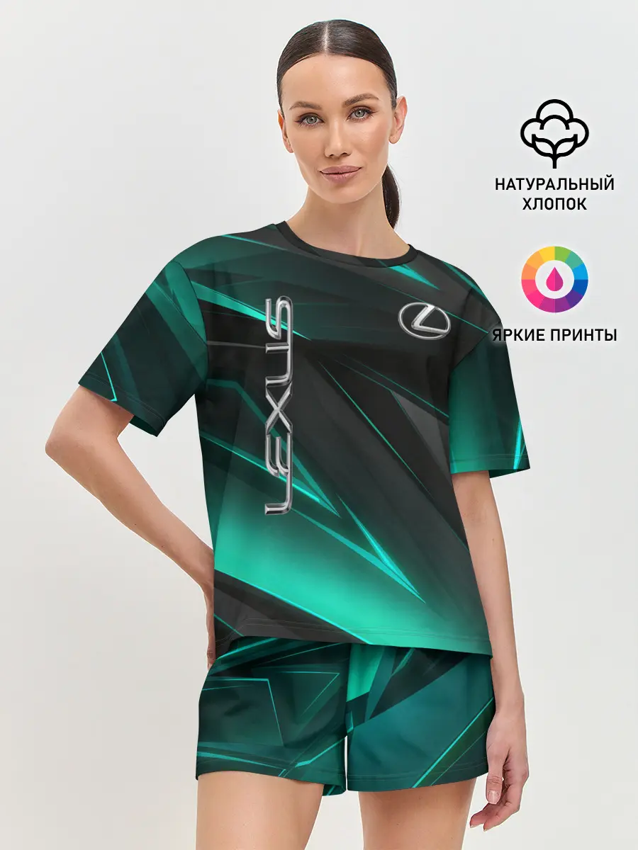 Женская пижама с шортами / Lexus