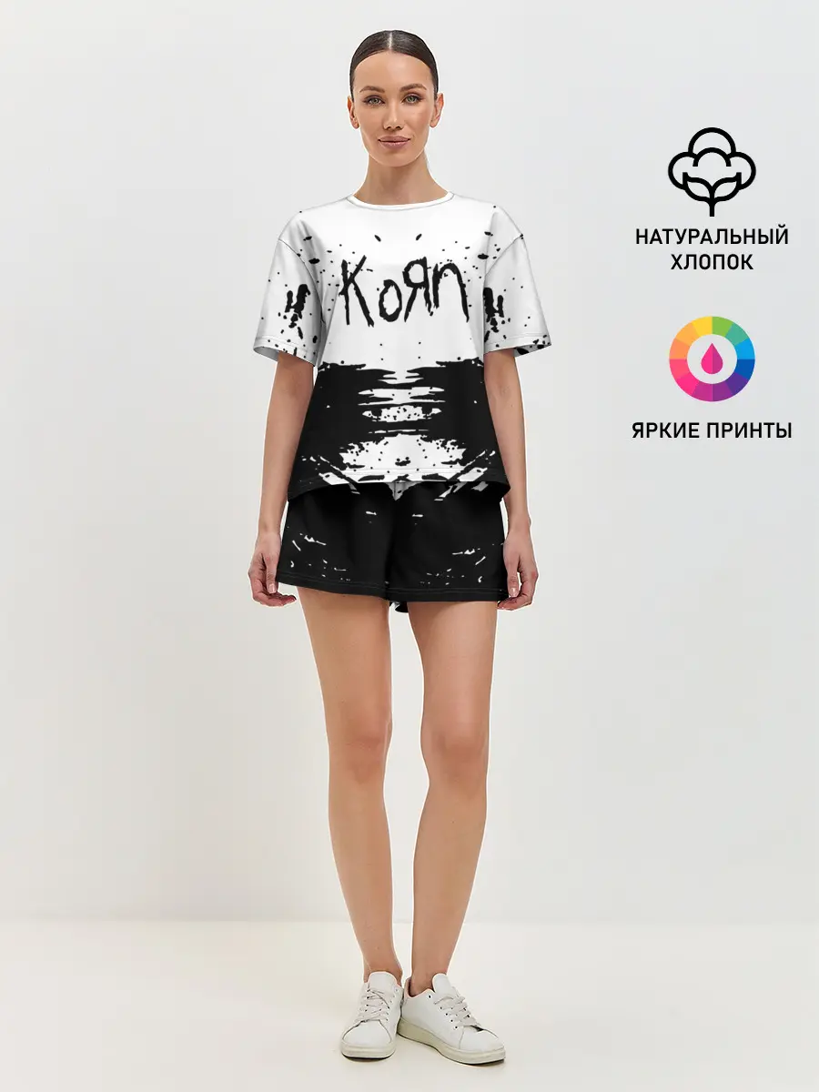 Женская пижама с шортами / korn