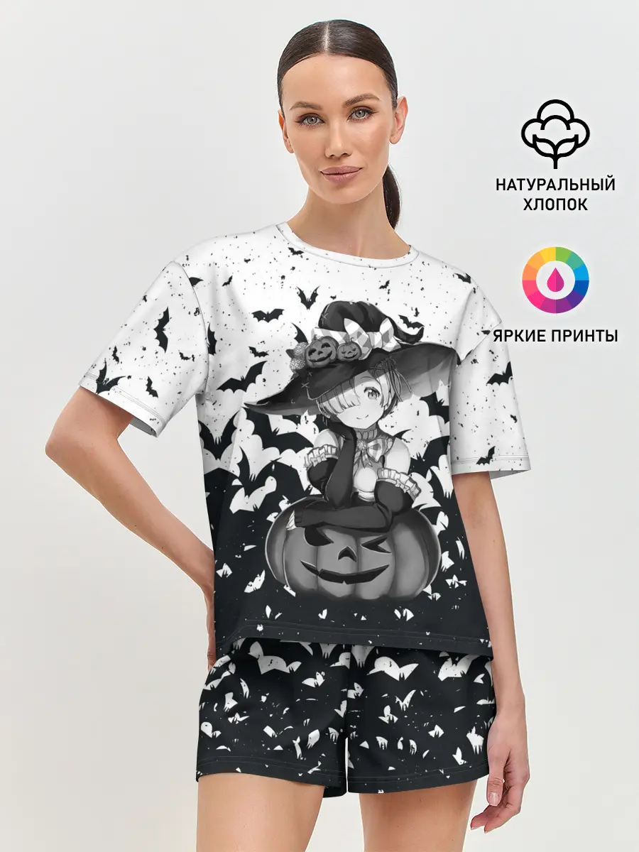 Женская пижама с шортами / Re:Zero | Рем