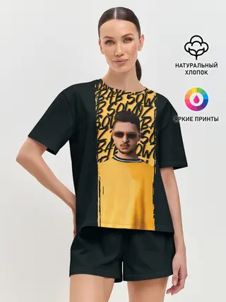 Женская пижама с шортами / Sqwoz bab brush