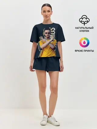 Женская пижама с шортами / Sqwoz bab