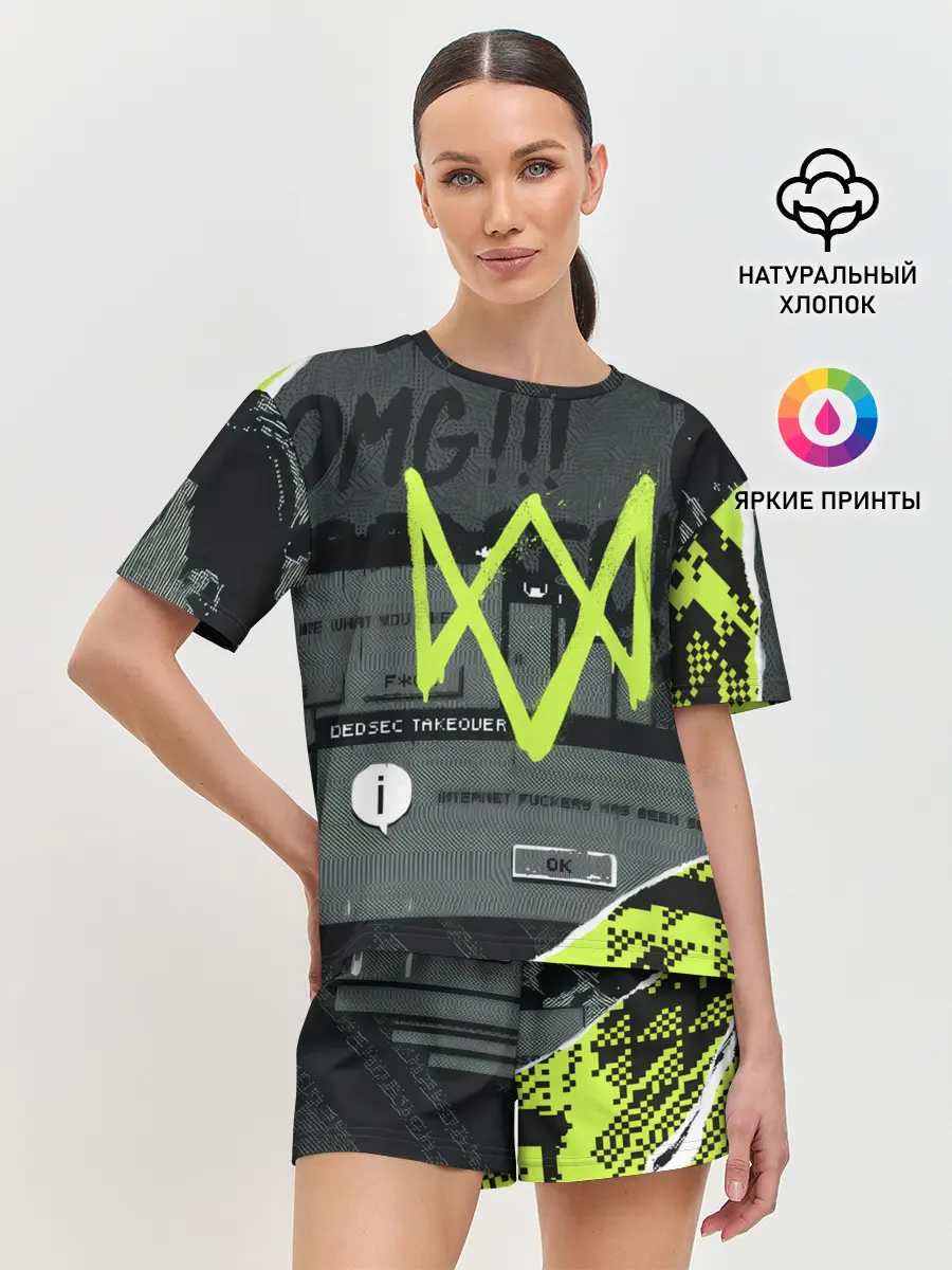 Женская пижама с шортами / WATCH DOGS: LEGION.