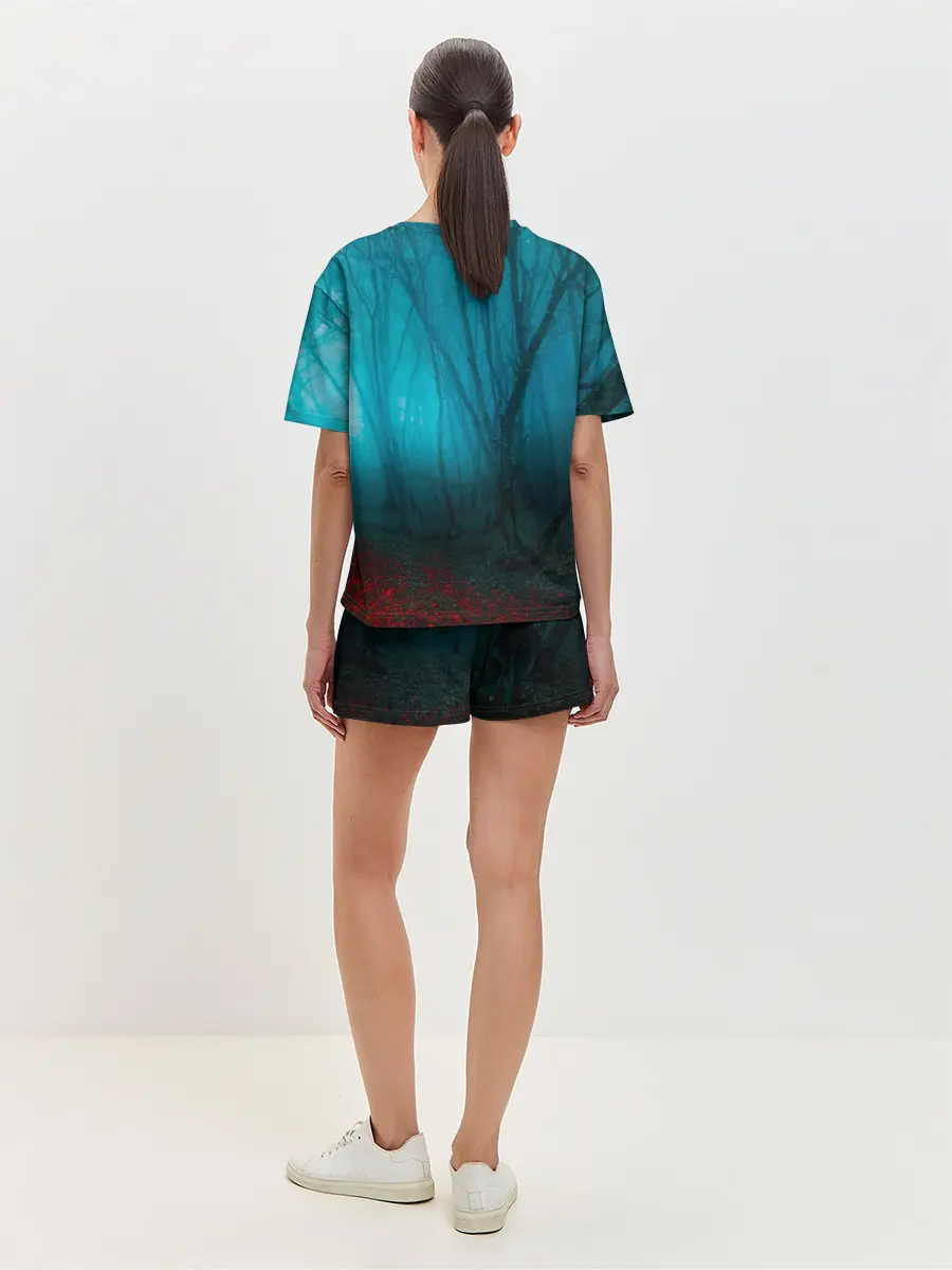 Женская пижама с шортами / ЪУЪ