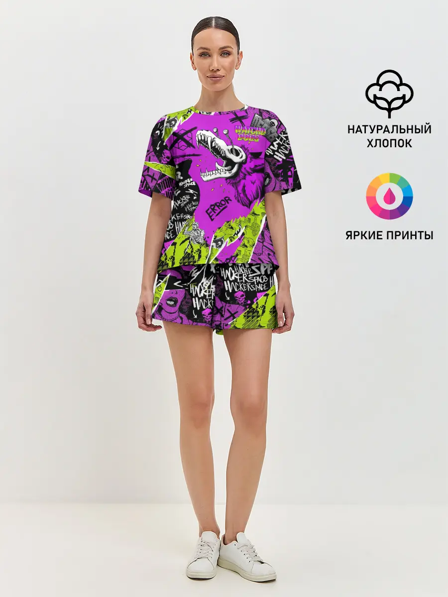 Женская пижама с шортами / Watch Dogs: Legion