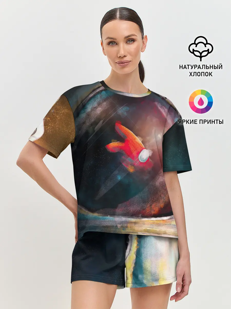 Женская пижама с шортами / AMONG US