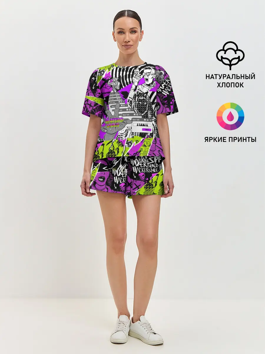 Женская пижама с шортами / Watch Dogs: Legion
