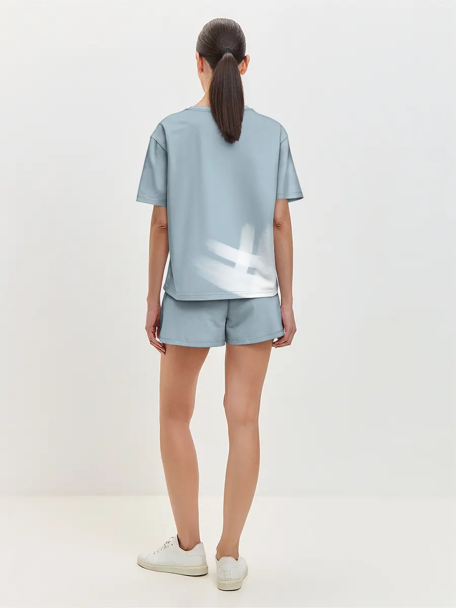 Женская пижама с шортами / Туманы