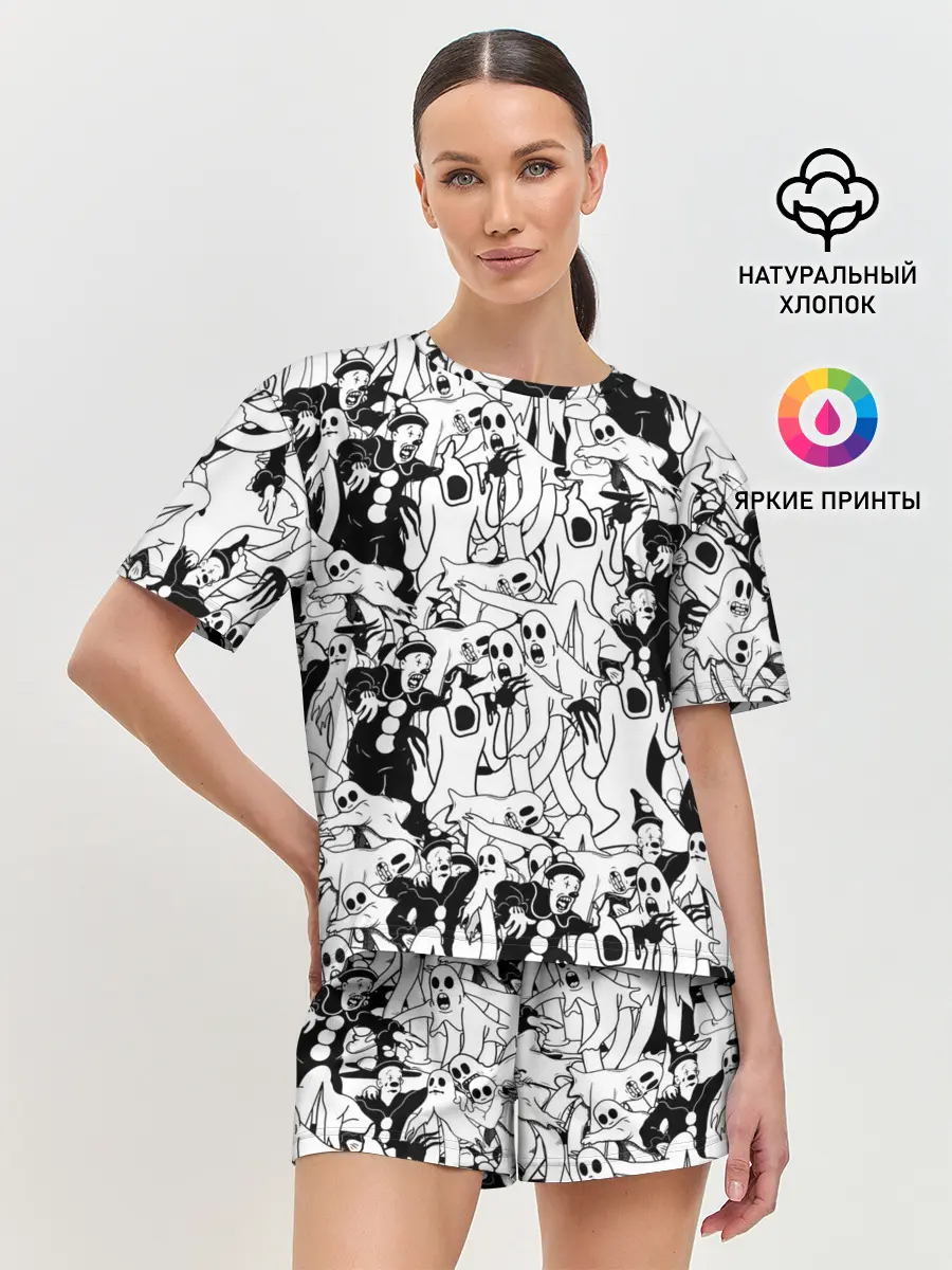 Женская пижама с шортами / GHOSTEMANE