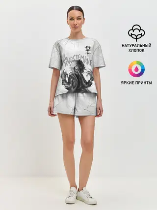 Женская пижама с шортами / GHOSTEMANE