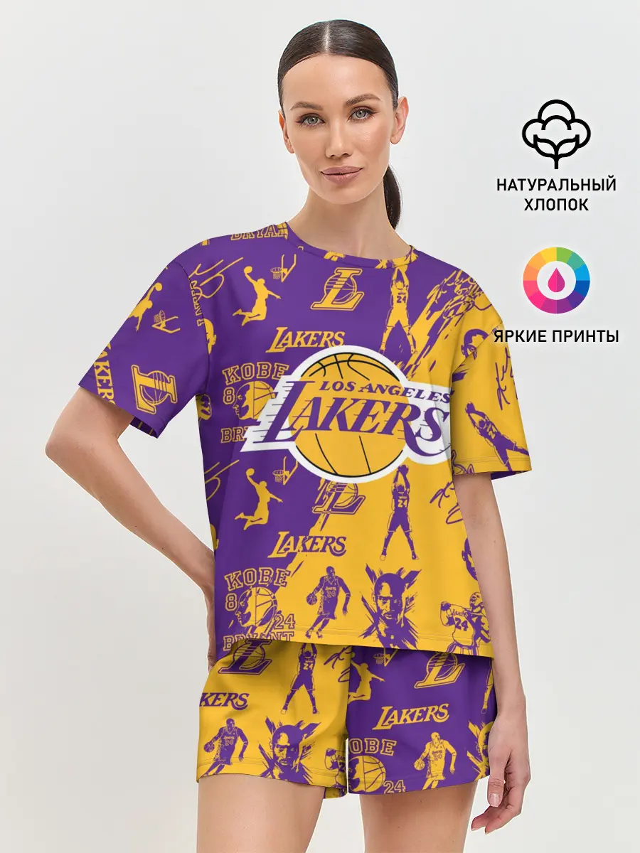 Женская пижама с шортами / КОБИ БРАЙАНТ
