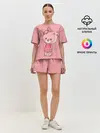 Женская пижама с шортами / Котенок