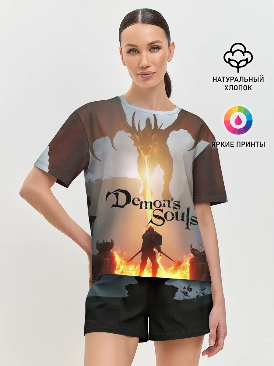 Женская пижама с шортами / Demons Souls