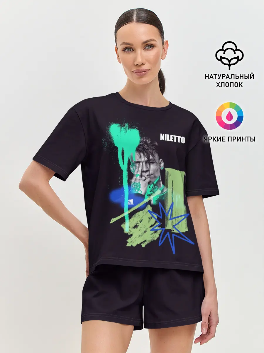 Женская пижама с шортами / Niletto