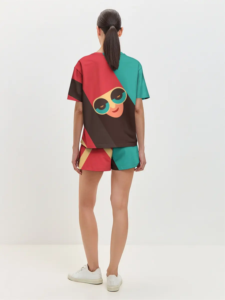 Женская пижама с шортами / RETDO FACE