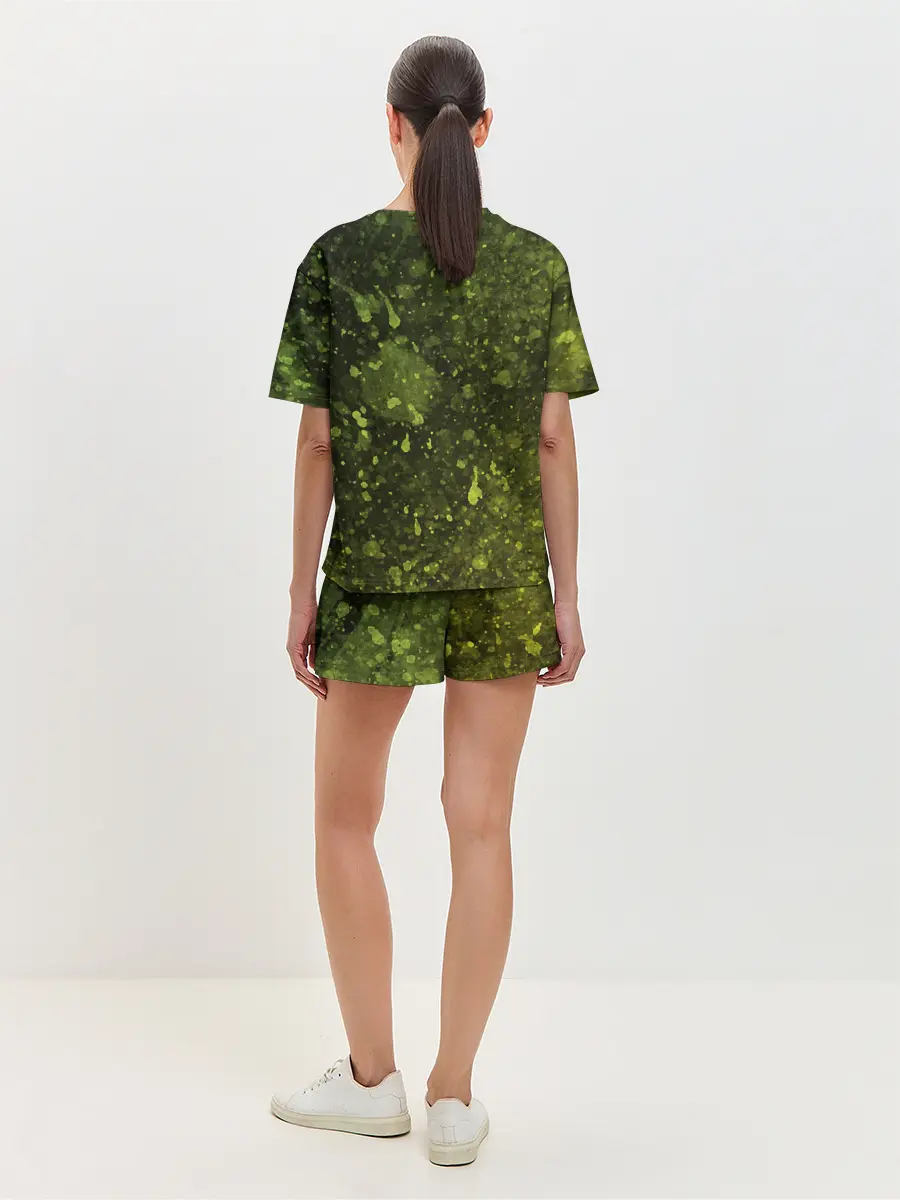 Женская пижама с шортами / JOJOS BIZARRE / ZA WARUDO.