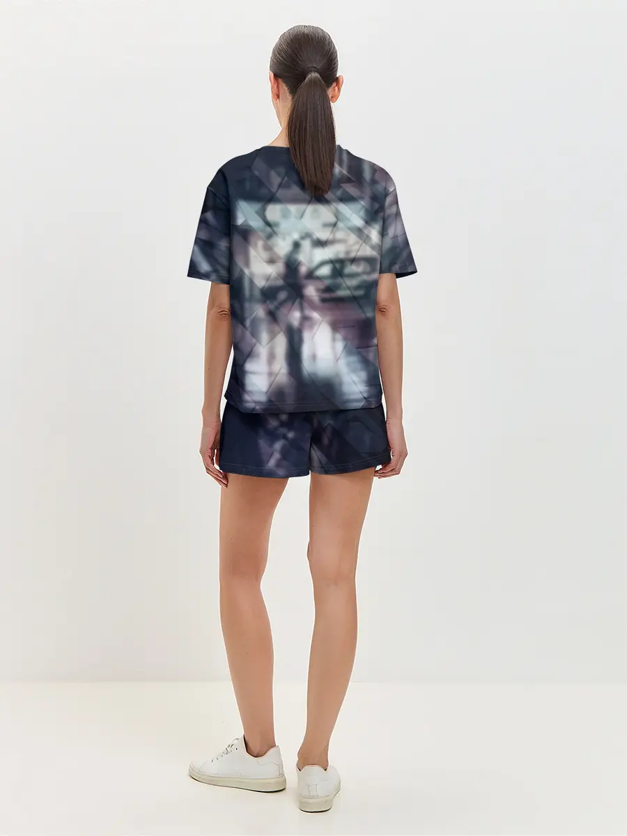 Женская пижама с шортами / Anime Cyber