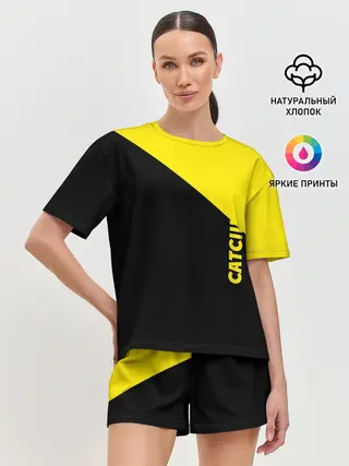 Женская пижама с шортами / CATCIII
