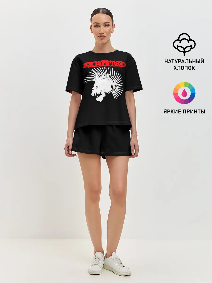 Женская пижама с шортами / The Exploited