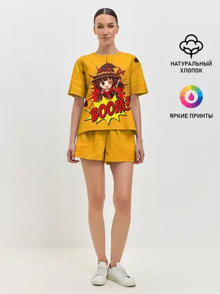 Женская пижама с шортами / Мегумин BOOM
