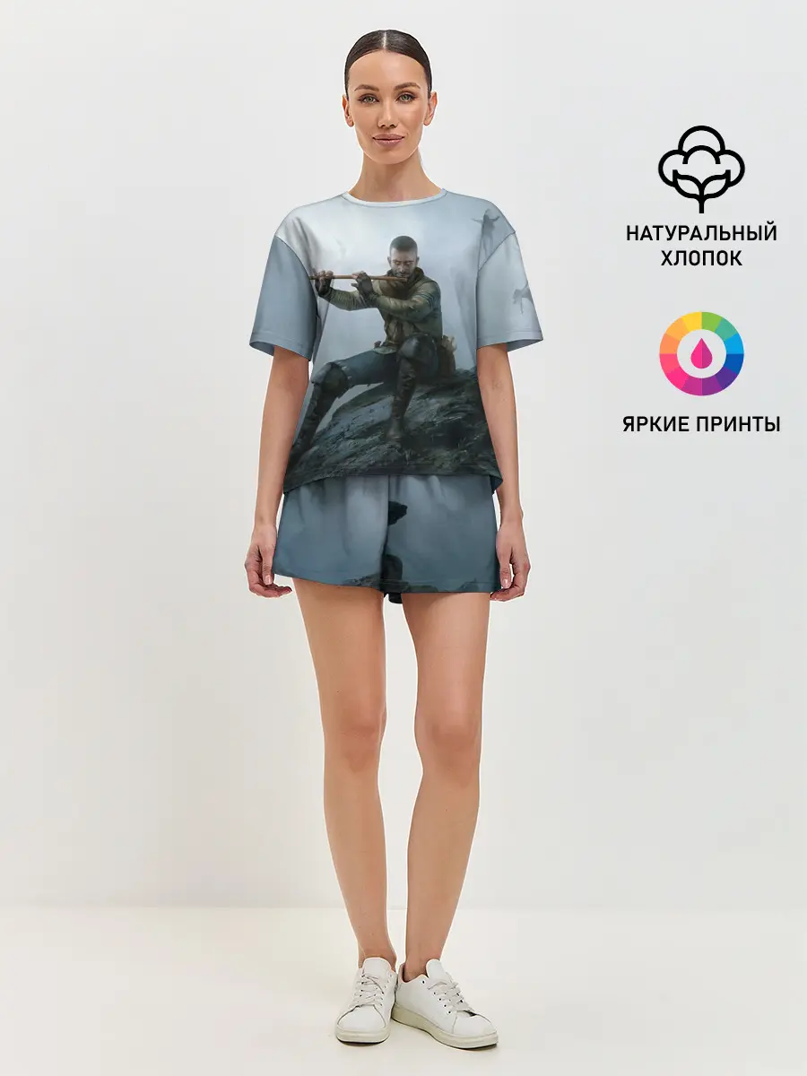 Женская пижама с шортами / Господин Зеркало