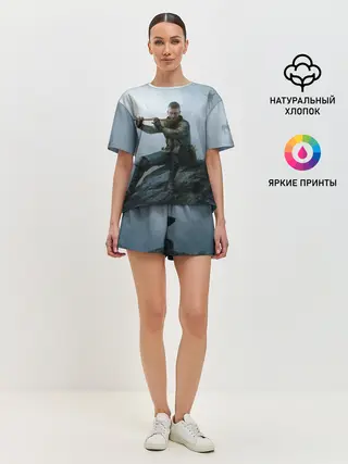 Женская пижама с шортами / Господин Зеркало