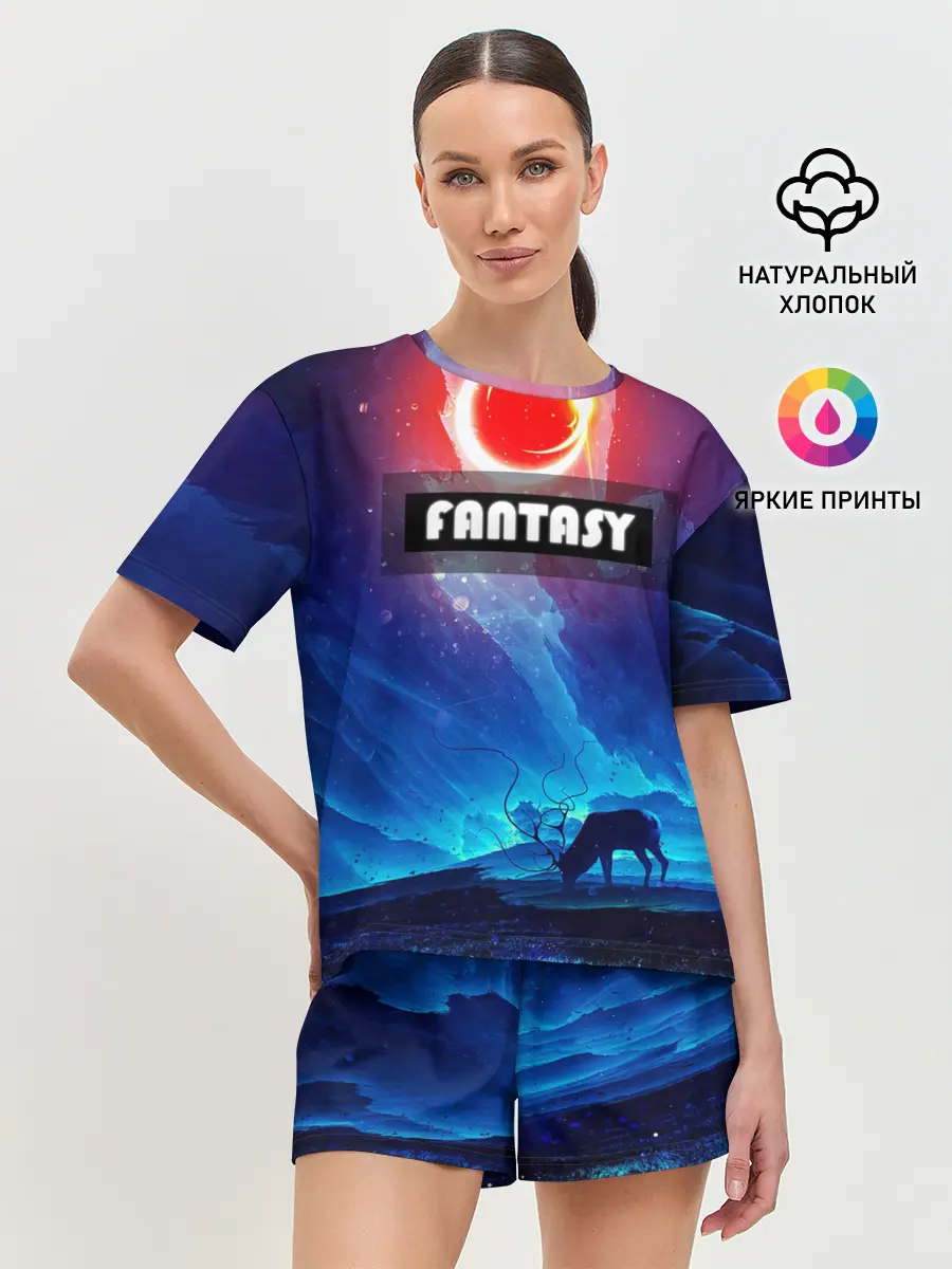 Женская пижама с шортами / FANTASY