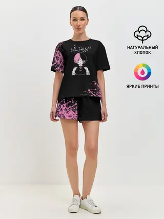 Женская пижама с шортами / Лил Пип