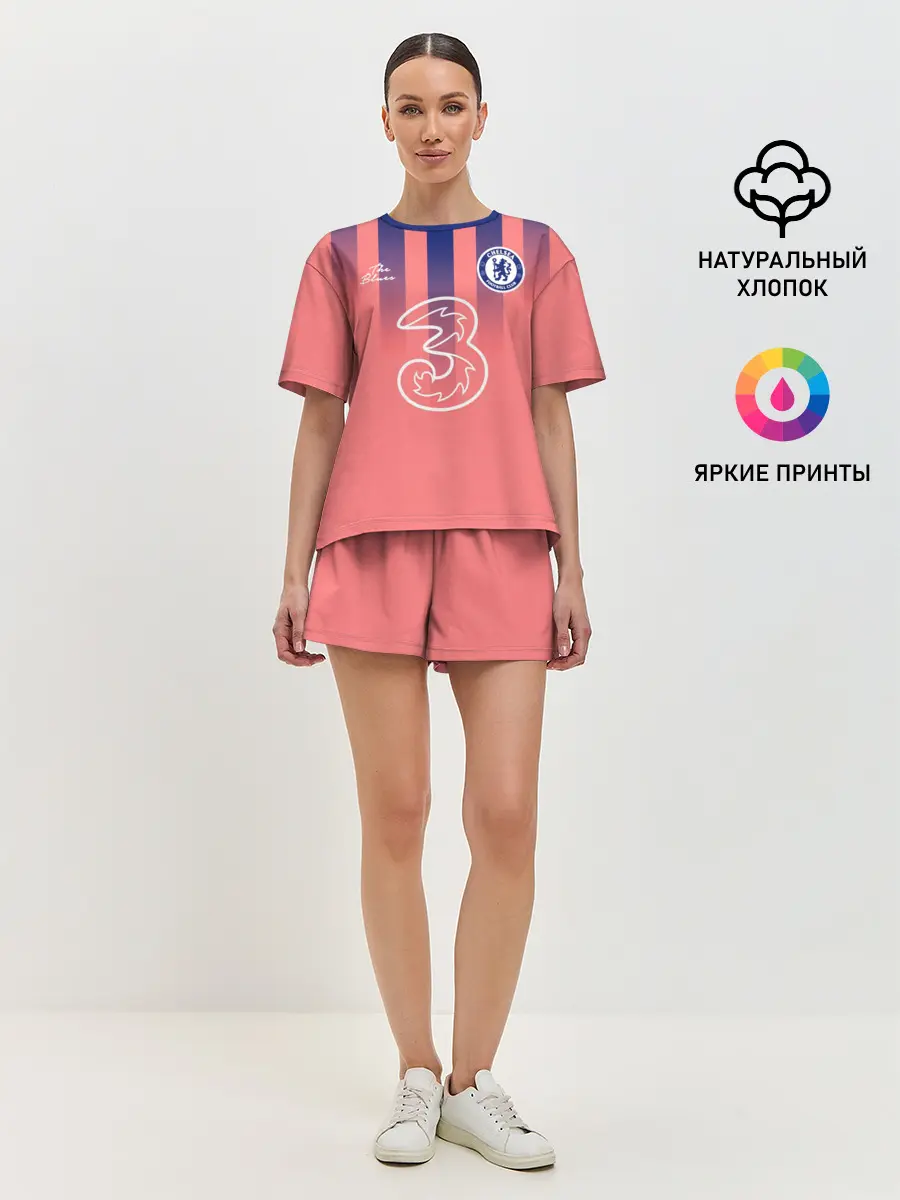 Женская пижама с шортами / CHELSEA резервная сезон 20/21