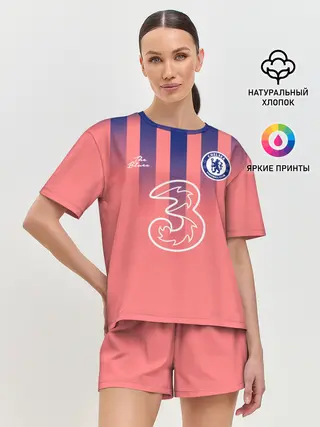 Женская пижама с шортами / CHELSEA резервная сезон 20/21