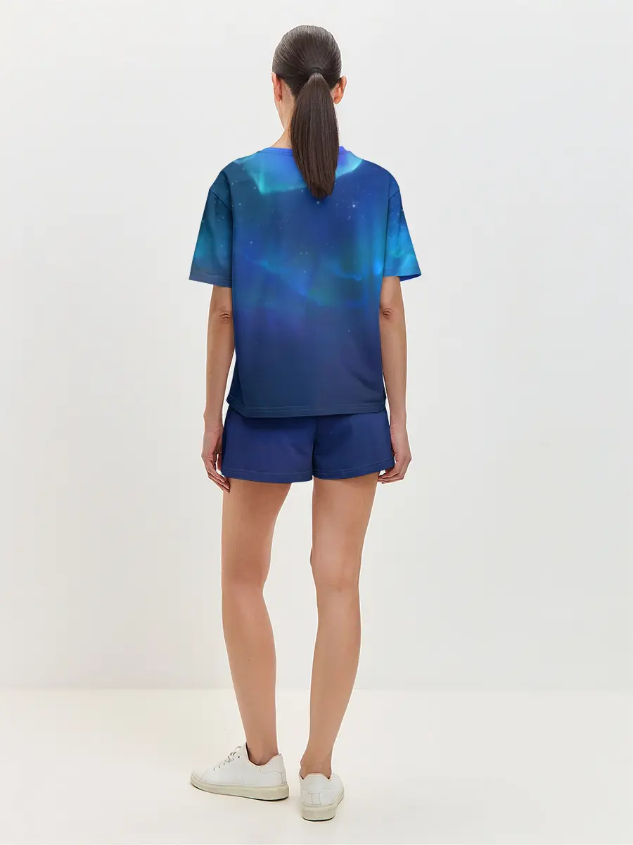 Женская пижама с шортами / Одинокий Волк