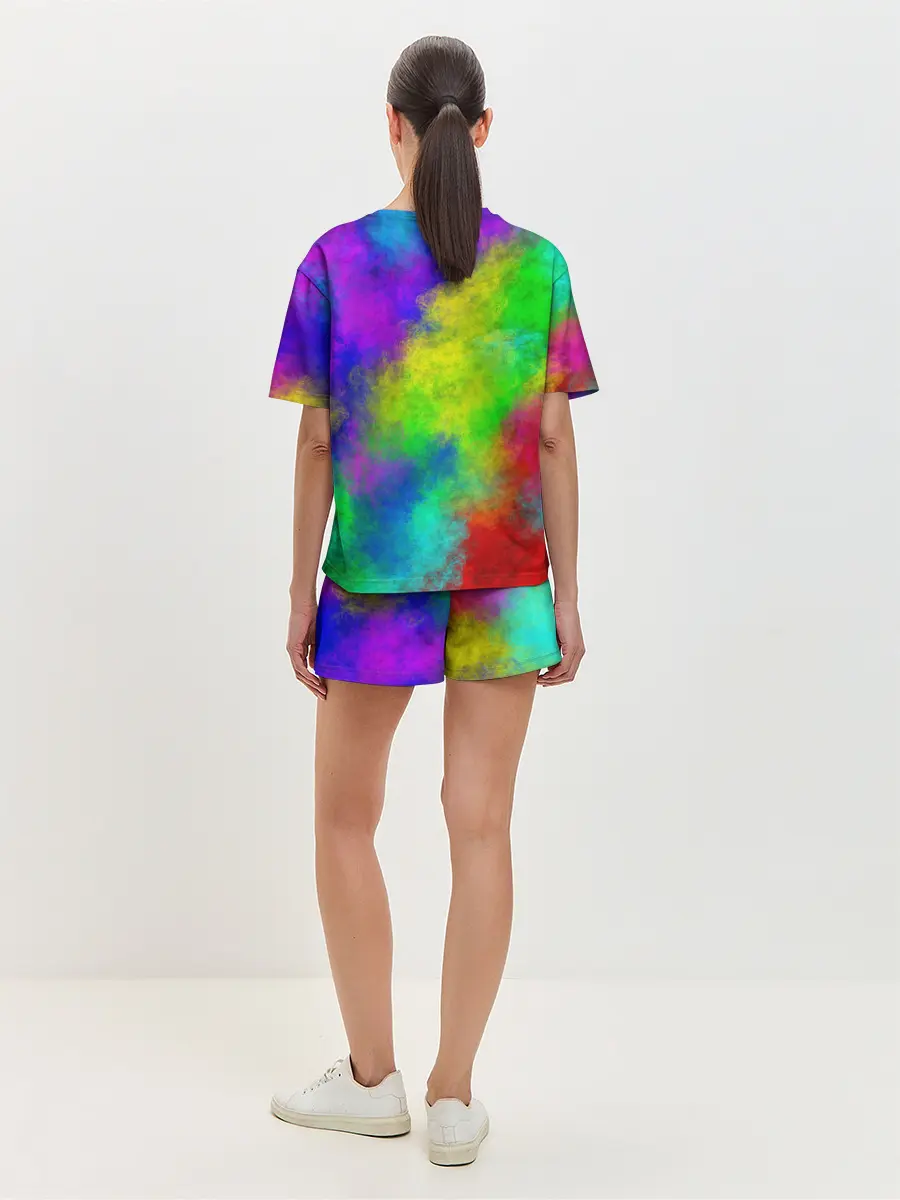 Женская пижама с шортами / Multicolored