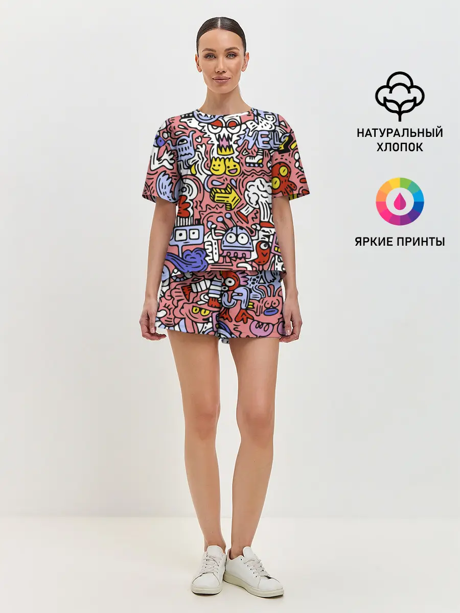 Женская пижама с шортами / Tosh