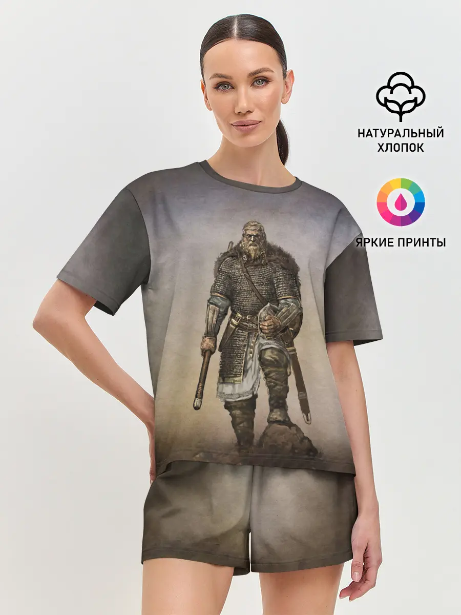 Женская пижама с шортами / СЛАВА РУСИ