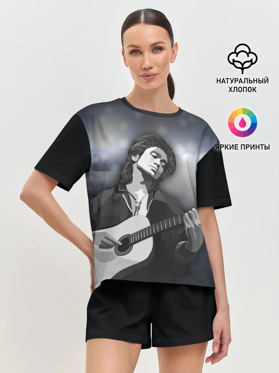 Женская пижама с шортами / КИНО