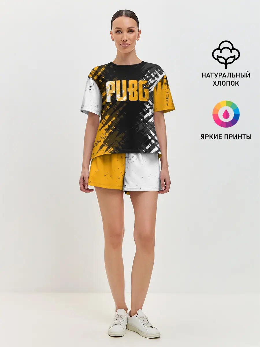 Женская пижама с шортами / PUBG