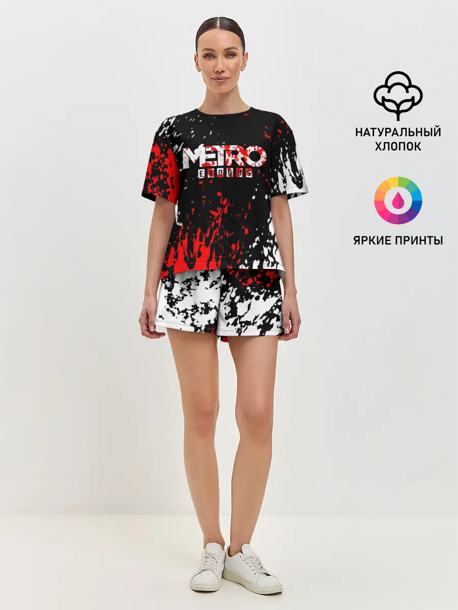 Женская пижама с шортами / METRO EXODUS