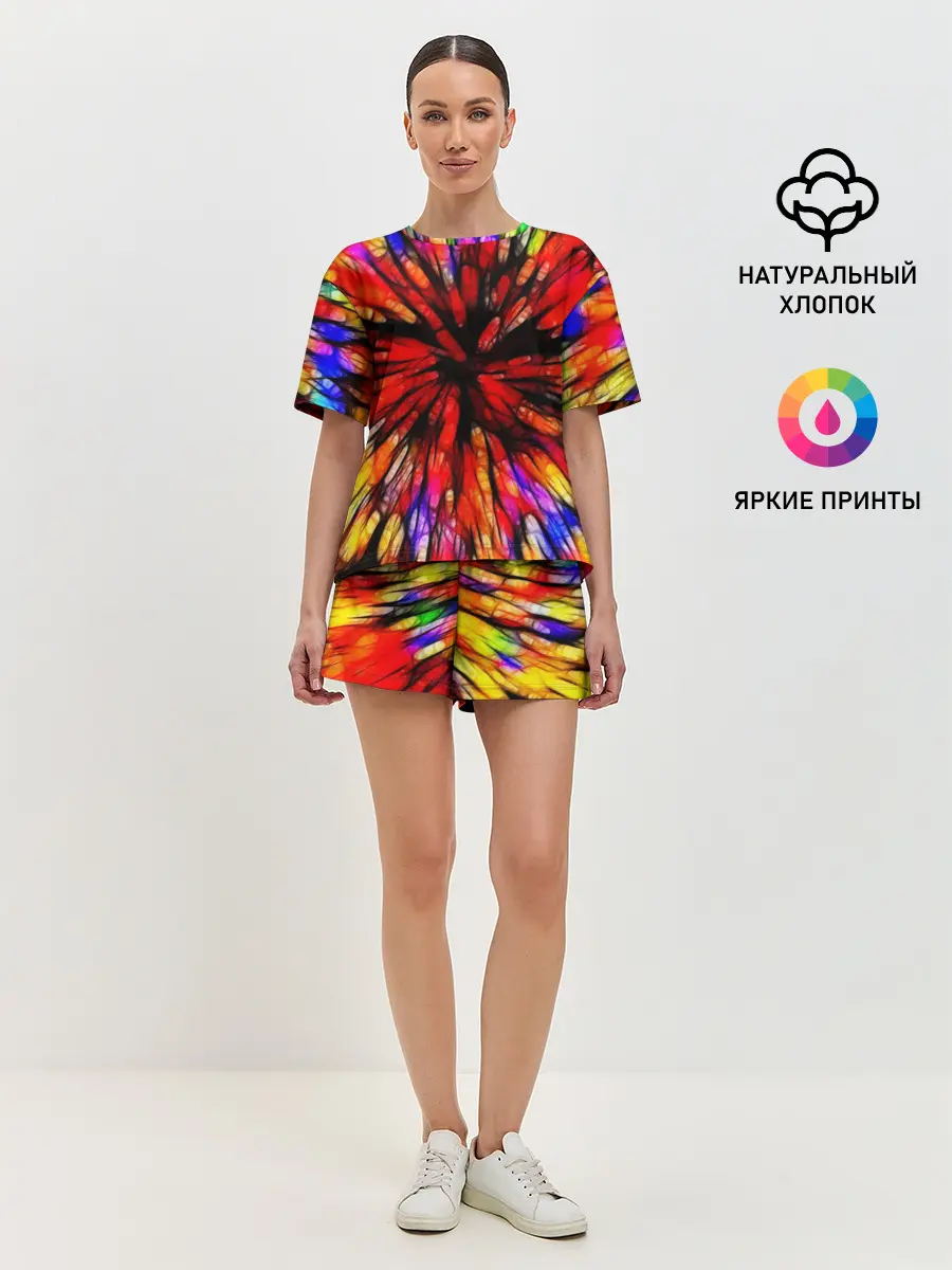 Женская пижама с шортами / Батик
