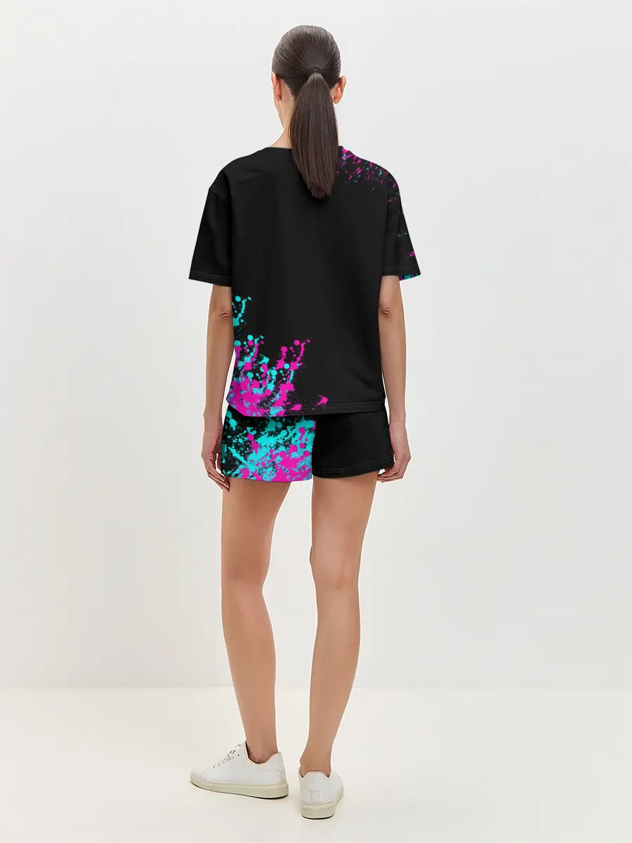 Женская пижама с шортами / Among Us