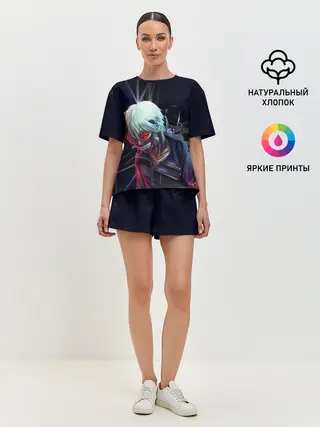 Женская пижама с шортами / Токийский Гуль