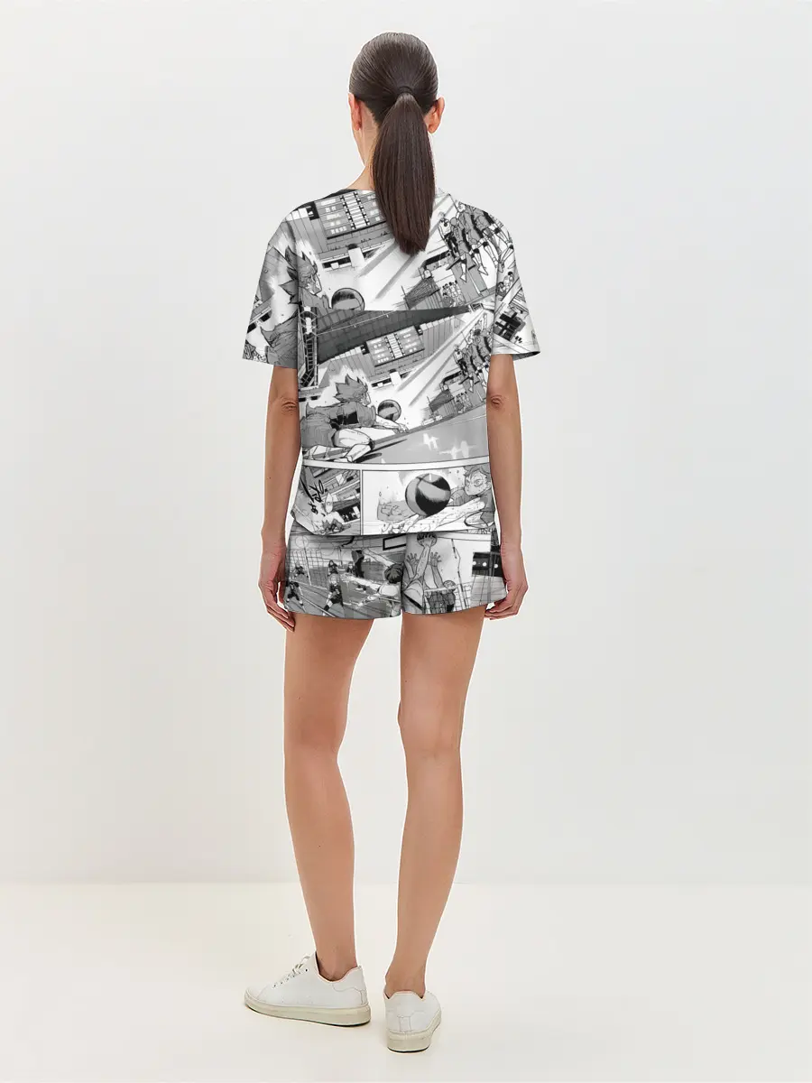 Женская пижама с шортами / Haikyu