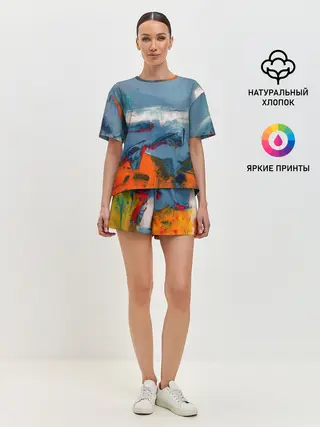 Женская пижама с шортами / Я художник