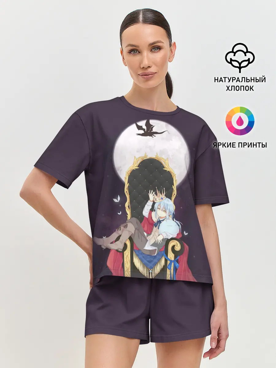 Женская пижама с шортами / Rimuru