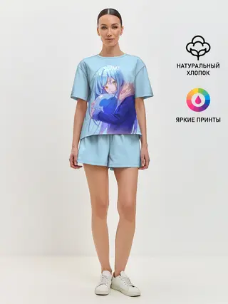 Женская пижама с шортами / Slime