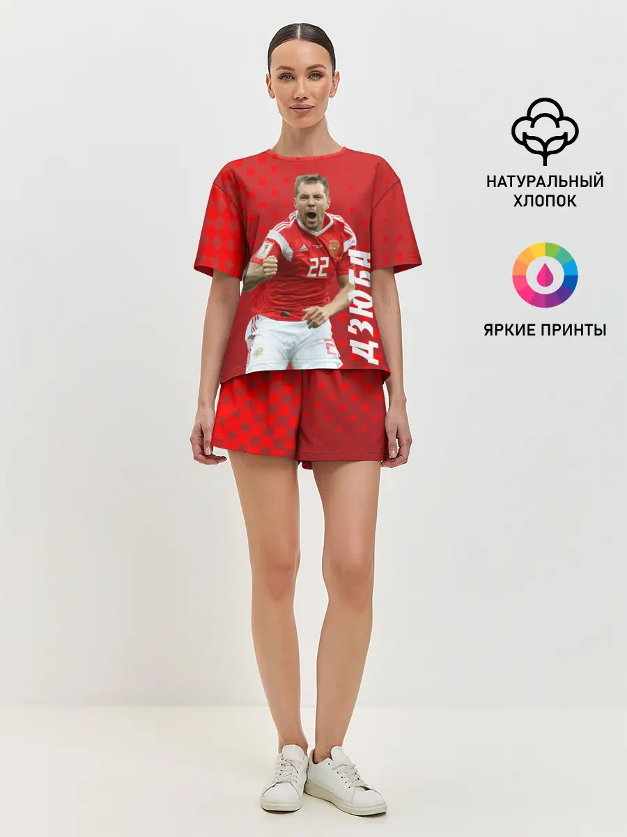 Женская пижама с шортами / Дзюба