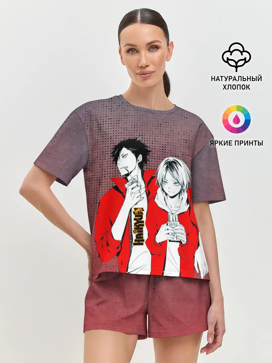 Женская пижама с шортами / Haikyuu Шоё Хината