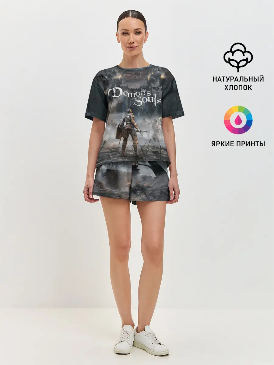 Женская пижама с шортами / Demons Souls