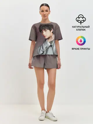Женская пижама с шортами / BTS. Ким Тэ Хён