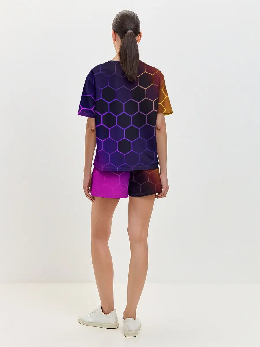 Женская пижама с шортами / AMONG US / АМОНГ АС