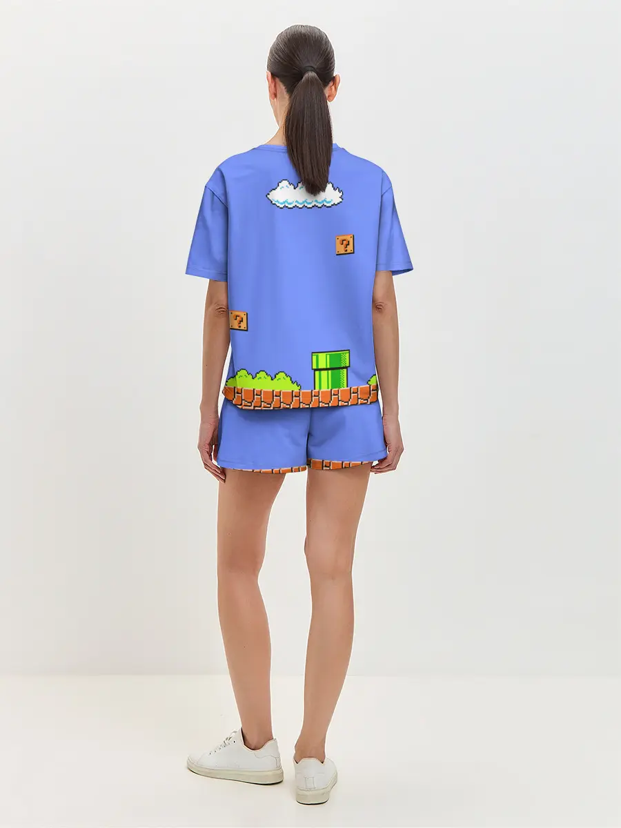 Женская пижама с шортами / Марио